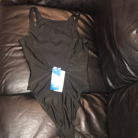 NWT Adidas Trefoil Swimsuit. Size Small - Picture 2 of 3